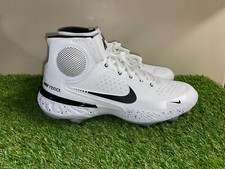 Nike Alpha Huarache Elite 3 Mid Metal Baseball Cleats CV3550-105 Men  s 8 NEW