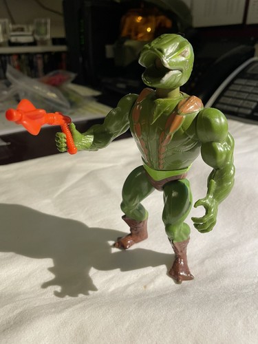 Figurine vintage HE-MAN MOTU KOBRA KHAN complète Taiwan 1983 Mattel - Photo 6 sur 6