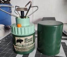 Vintage VERY RARE!!! BEAR ARCHERY  (Bear Country) Butane Stove (Never Fired)