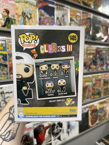 Funko Pop! PELÍCULAS: Clerks 3 - Figura Vinilo Bob Silent • A-3 - Imagen 2 de 4