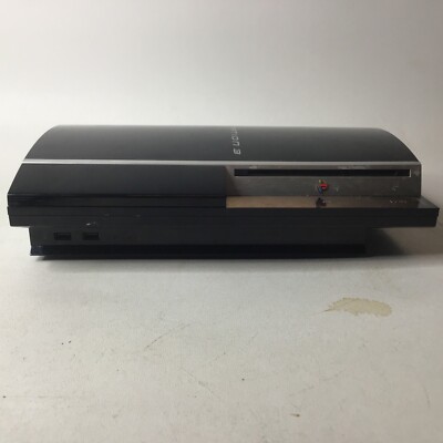 Sony Playstation 3 PS3 Fat Console 80GB w Controller and 3
