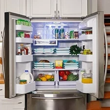 Skinny Stacks 2 Pack Organize Fridge Best seller Brand NEW Save space leftovers