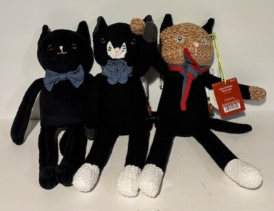 Mani Family Plush set from Target the cuddle collab set of 3 cats NEW!