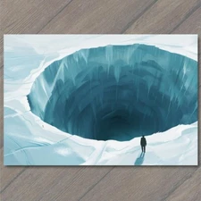 Art Print Overwhelming Void visual depiction depression vast engulfing nature