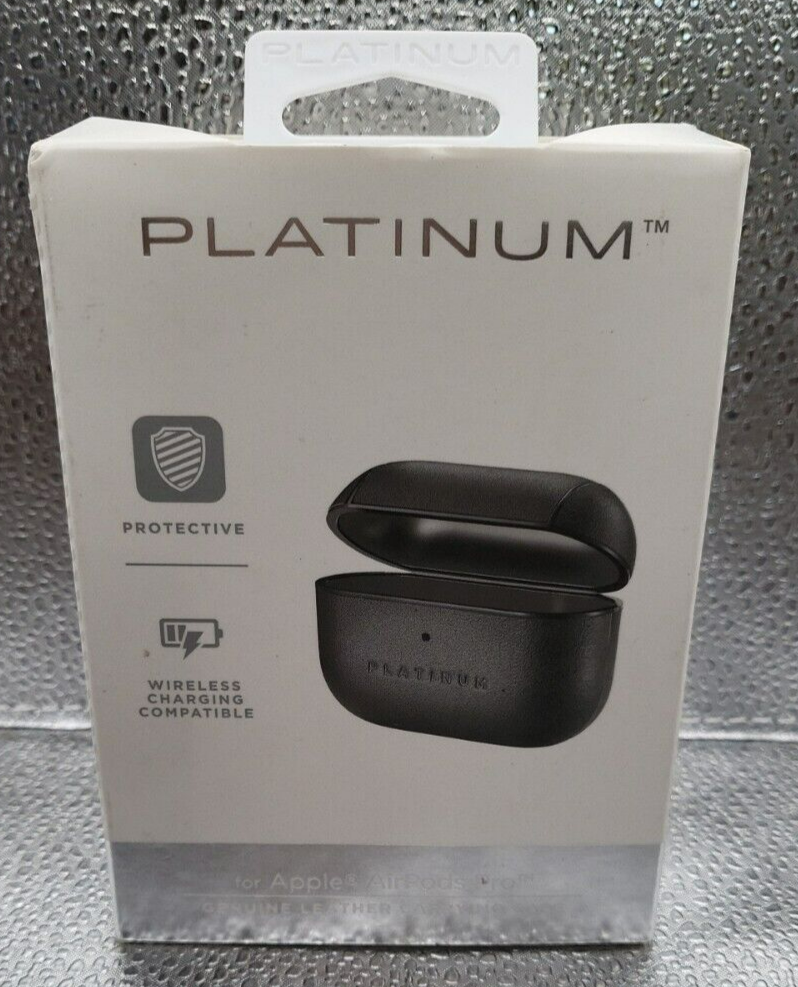 Platinum Genuine Leather Protective Carrying Case for Apple