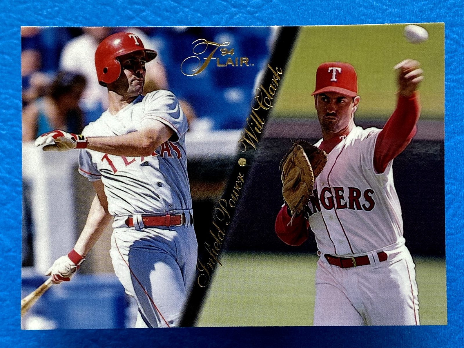 1994 Flair Infield Power Will Clark #2