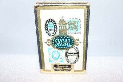 1960's Duratone Advertising Playing Cards Skoal, Amstel, Heineken, Molson's