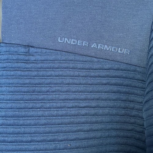 Under Armor Men’s 1/4 zip pullover Blue cold gear Daytona SZ M - 第 3/9 張圖片