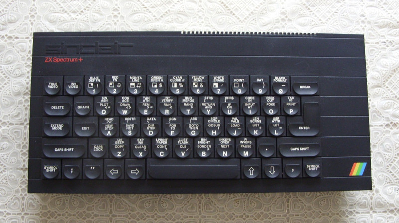 Case for a Sinclair ZX Spectrum+ (Requires a new keyboard membrane)