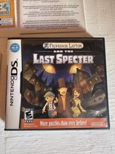 PROFESSOR LAYTON AND THE LAST SPECTER CIB 2011 Authentic Nintendo DS
