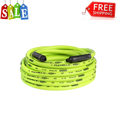 #ad #ad Heavy Duty Flexzilla Pro Air Hose 3 8quot; x 50ft Hybrid Polymer Flexible Durable US $39.79