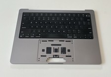 MacBook Pro 14" A2442 2021 Palmrest w/ Keyboard Battery Speakers Gray Original.