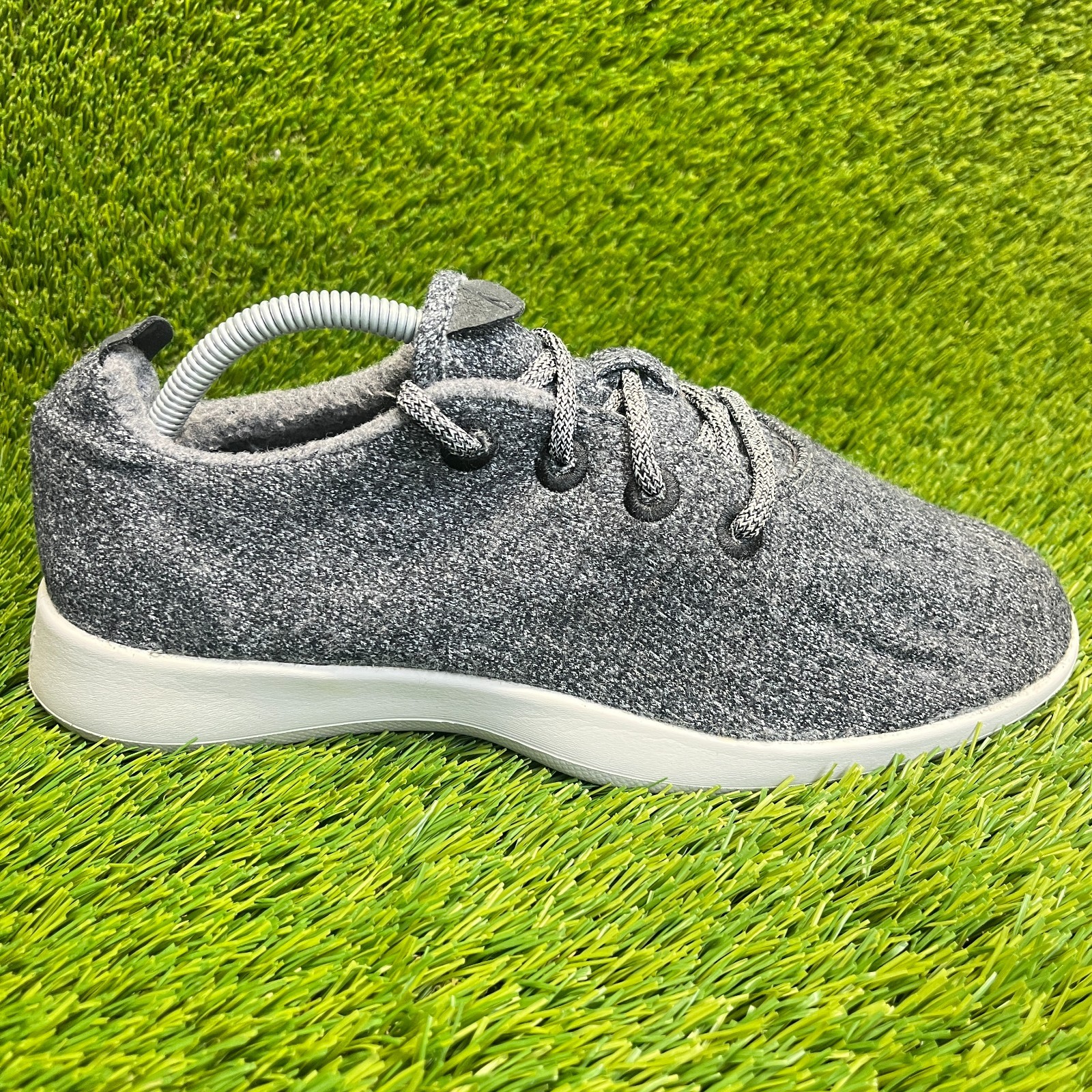 SAOLA Scarpe da corsa sportive Allbirds lana runner grigio naturale da uomo taglia 10 sneakers