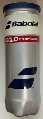 Babolat Gold Championship - 3 Pressurized Tennis Balls - Brand New - 1 Can Total