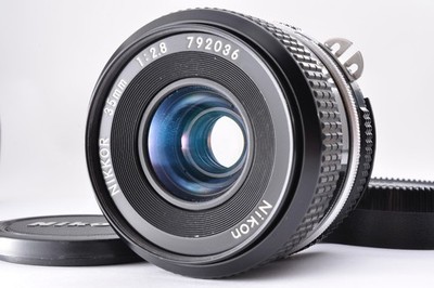 Nikon Ai Nikkor 35mm f/2.8 MF Weitwinkelobjektiv F Mount ''As-Is'' aus Japan #202