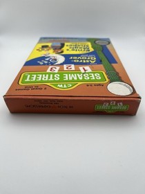Sesame Street 123 (Nintendo NES, 1989) No Manual