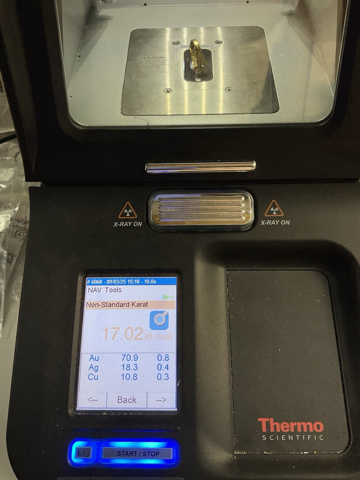 ELEGANT Solid 17K Two Tone Gold Solitaire Marquis… - image 22