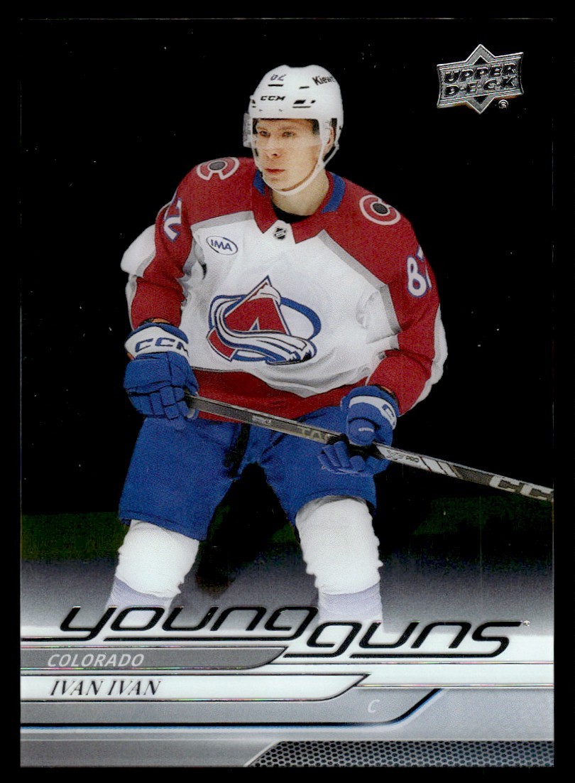2024-25 Upper Deck Clear Cut Young Guns Ivan Ivan Rookie Colorado Avalanche #481