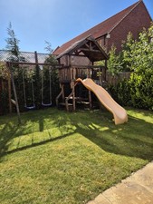 Kids Climbing Frame with Swing and Slide