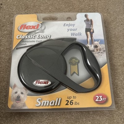 Flexi Small Retractable 23-Foot Classic Long 1 Cord Leash Blue
