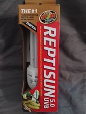 Zoo Med ReptiSun 5.0 UVB Fluorescent Lamp for TROPICAL Species - UVB UVA - NEW