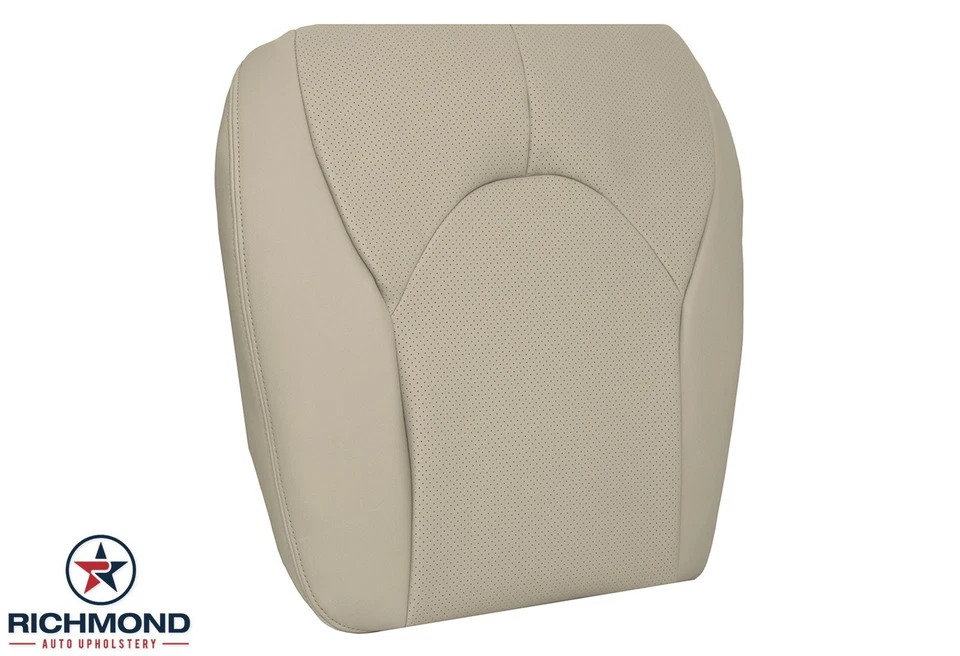 Mercedes-Benz SL320 SL500 1997-Parte inferior del lado del conductor cubierta de asiento de cuero genuino tostado Foto 2 de 4