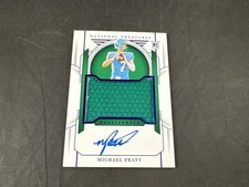 2024 PANINI NATIONAL TREASURES COLLEGIATE MICHAEL PRATT ROOKIE PATCH AUTO 41/49