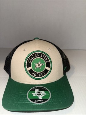 Zephyr Dallas Stars Mesh SnapBack Hat
