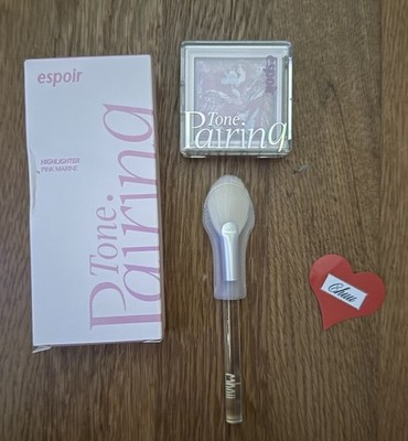 Espoir Tone Pairing Highlighter Cheek and Aegyo-sal W/brush 9.6g, #2 Pink Marine