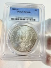 1881-S Morgan Silver Dollar $1 PCGS MS64+
