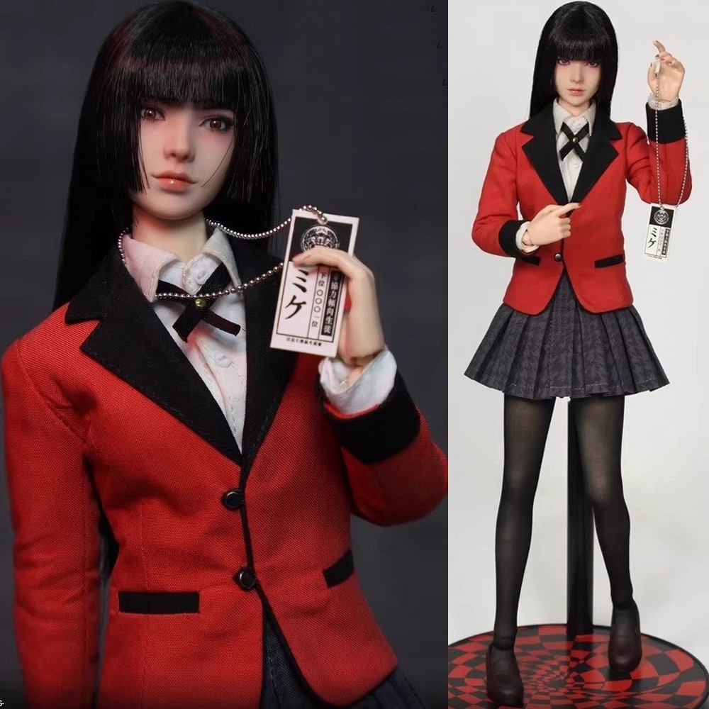 JKTOYS Jabami Yumeko Kakegurui 1/6 Movable-Eye Action Figure