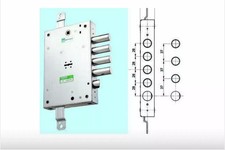 Mottura 52571ML2835 Serratura di Sicurezza per Porta Blindata - Zincata