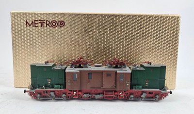 Metropolitan Track H0 DR KPEV E 91 Brun-Vert in Original Packaging Brass Fine...