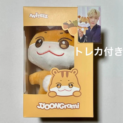 ATEEZホンジュン ANITEEZ チュンラミ JJONGrami ぬいぐるみ ATEEZ Hongjoong POP UP STORE ANITEEZ JJOONGrami Plush Doll With