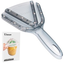 Uinxan Jar Opener for Weak Hand & Seniors with Arthritis,Easy small, Blue 