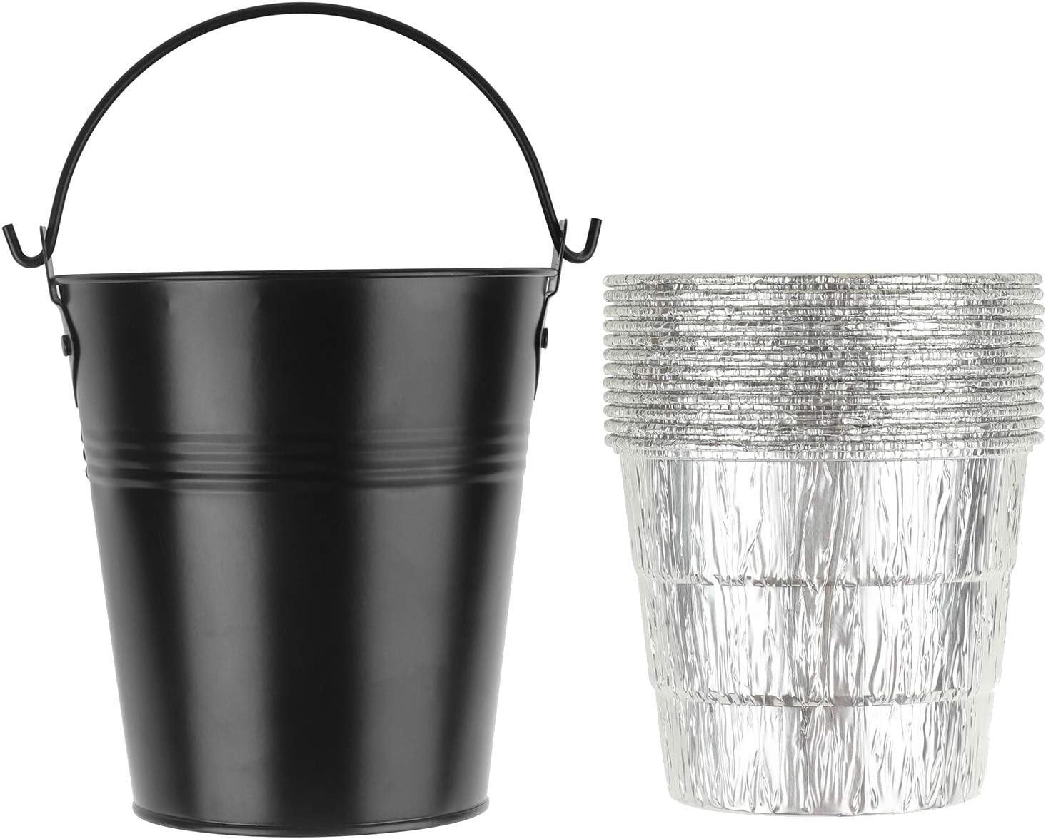 Grease Drip Bucket with 12 Liners for Traeger20/22/34 Series