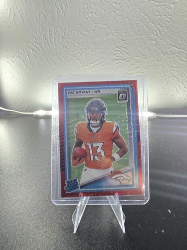 2025 Panini Donruss Optic - Rated Rookie Pat Bryant #215 Red Mojo Prizm (RC)