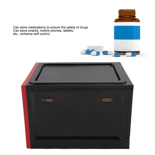 Large Medicine Lock Box Transparent Plastic Lockable Storage Box 3 Digit Com TPG - Picture 15 of 22