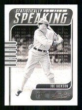 2021 Panini Absolute Statistically Speaking Retail #SS-1 Joe Jackson TW6143