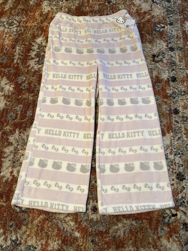 Pantalones de pijama de felpa rosa talla 1X Hello Kitty And Friends X Forever 21 Plus nuevos con etiquetas