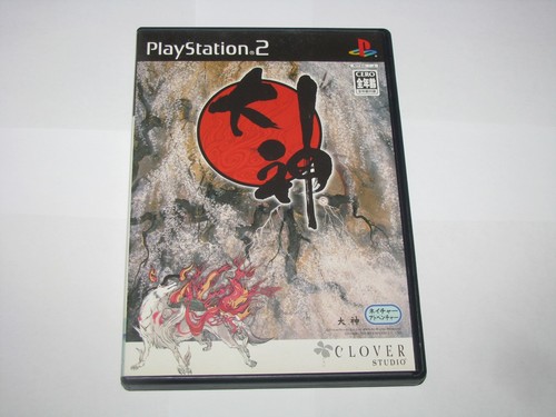 Okami (Japanese) Playstation 2 PS2 Japan import US Seller - Picture 5 of 6