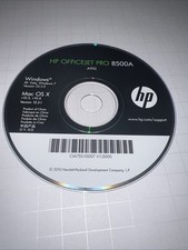 Hp Officejet PRO 8500A A910 Printer Software Driver CD DVD only Windows  MAC