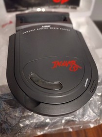 Atari Jaguar CD Console w/Box, 2 games (inc Dragon's Lair) + extras - Not Tested