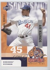 2003 Upper Deck MVP SportsNut Fantasy Game Odalis Perez #SN74 0s5
