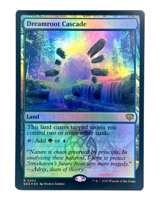 MTG | Dreamroot Cascade | Secrets of Strixhaven | Foil | NM | EN