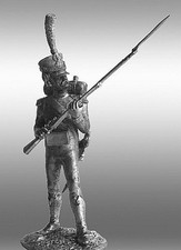 France. Voltigeur Hand UnPainted Tin Miniature 54mm 1/32 Action Figurines
