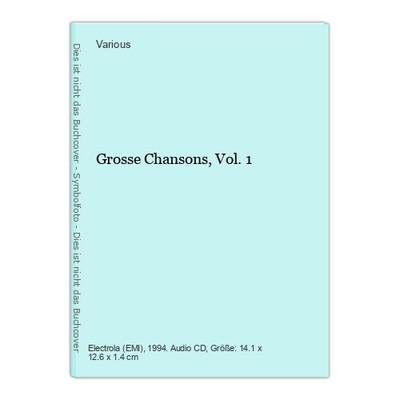 Grosse Chansons,Vol.1 Various: