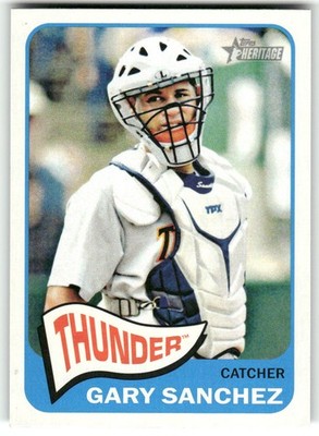 2014 Topps Heritage Minor League #9 Gary Sanchez