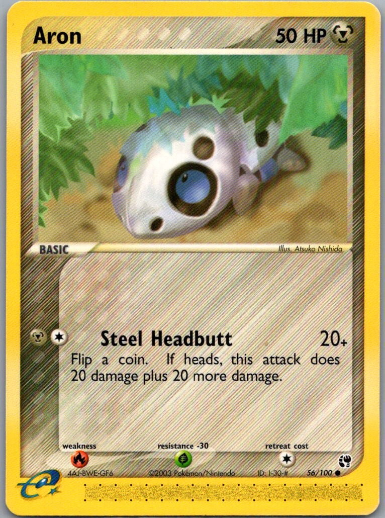 EX Sandstorm #56/100 Aron