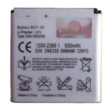 Replacement Battery for BST38 Sony Ericsson C905 K850 W580 W980 U5I C902C W995